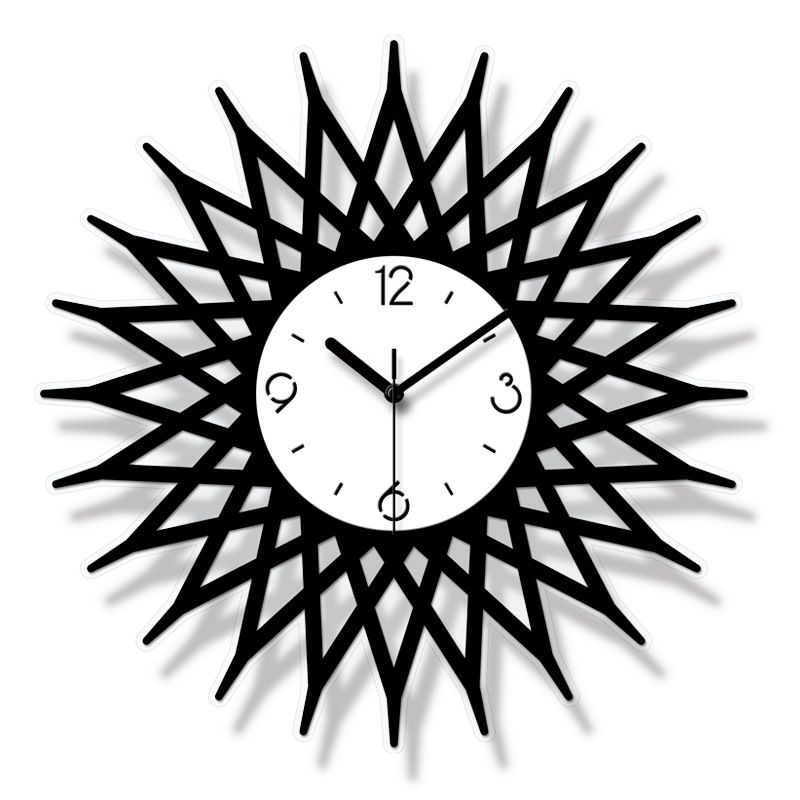 Orologio da parete Sole con raggi
