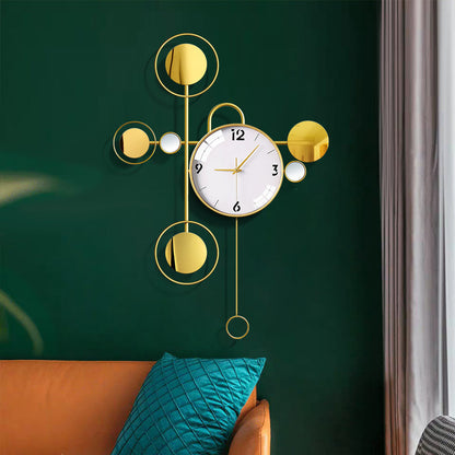 Orologio da parete Sfere turchesi blu