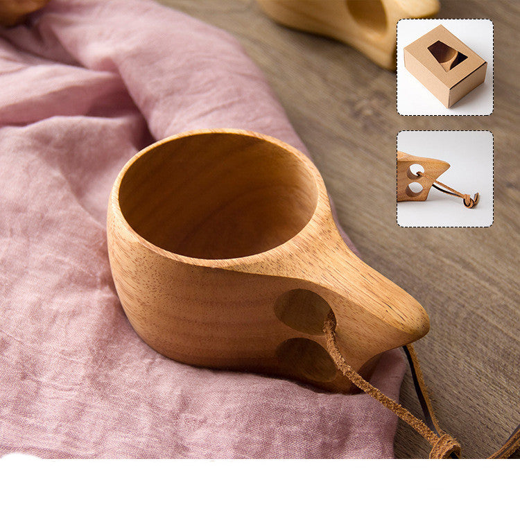 Tazza legno da viaggio