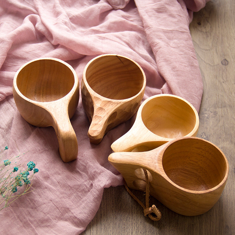 Tazza legno da viaggio