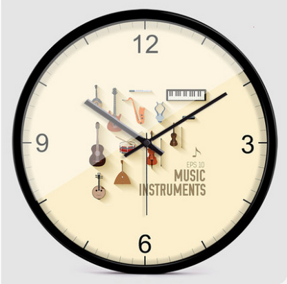 Orologio da parete Strumenti musicali