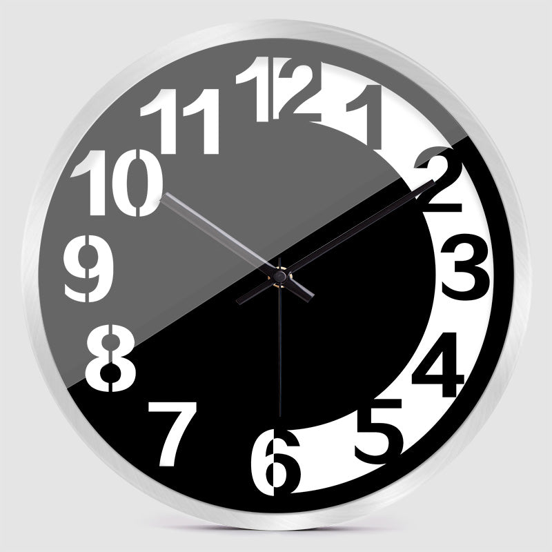 Orologio da parete Testo parole numeri