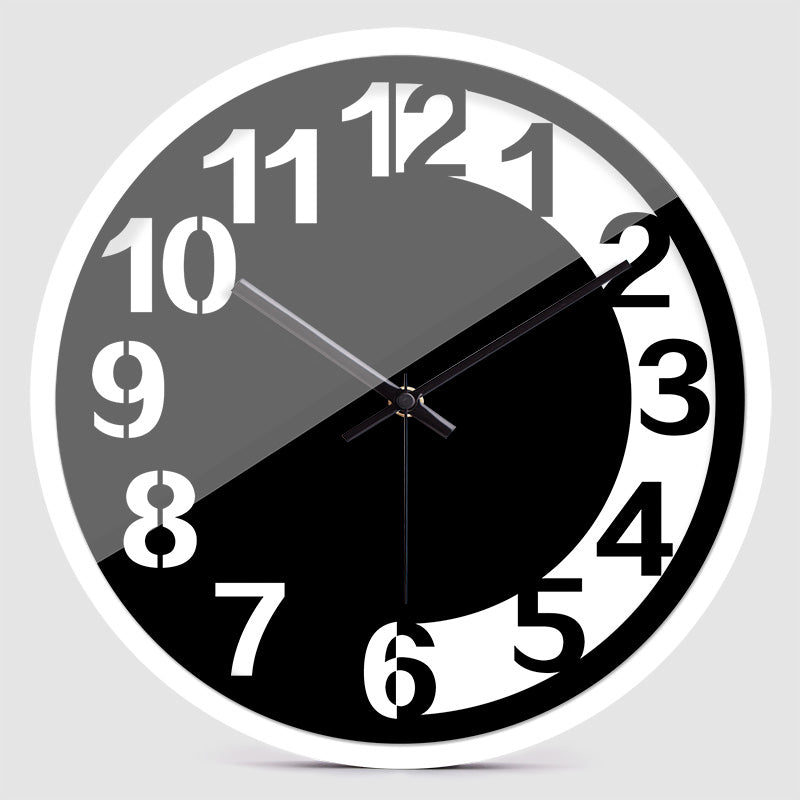 Orologio da parete Testo parole numeri