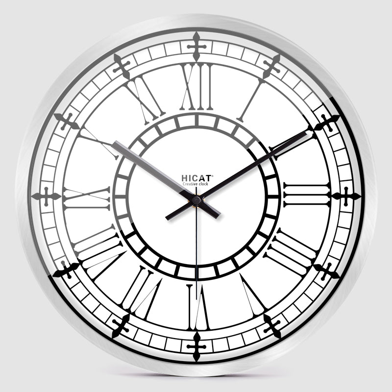 Orologio da parete Foglie tropicali verdi