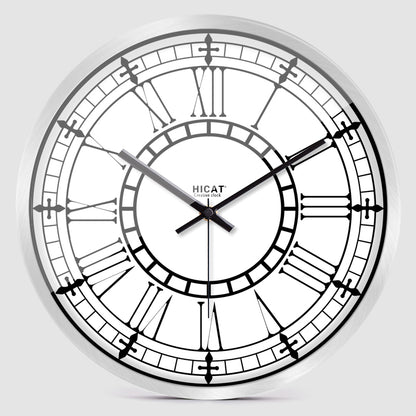 Orologio da parete Foglie tropicali verdi