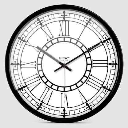 Orologio da parete Foglie tropicali verdi