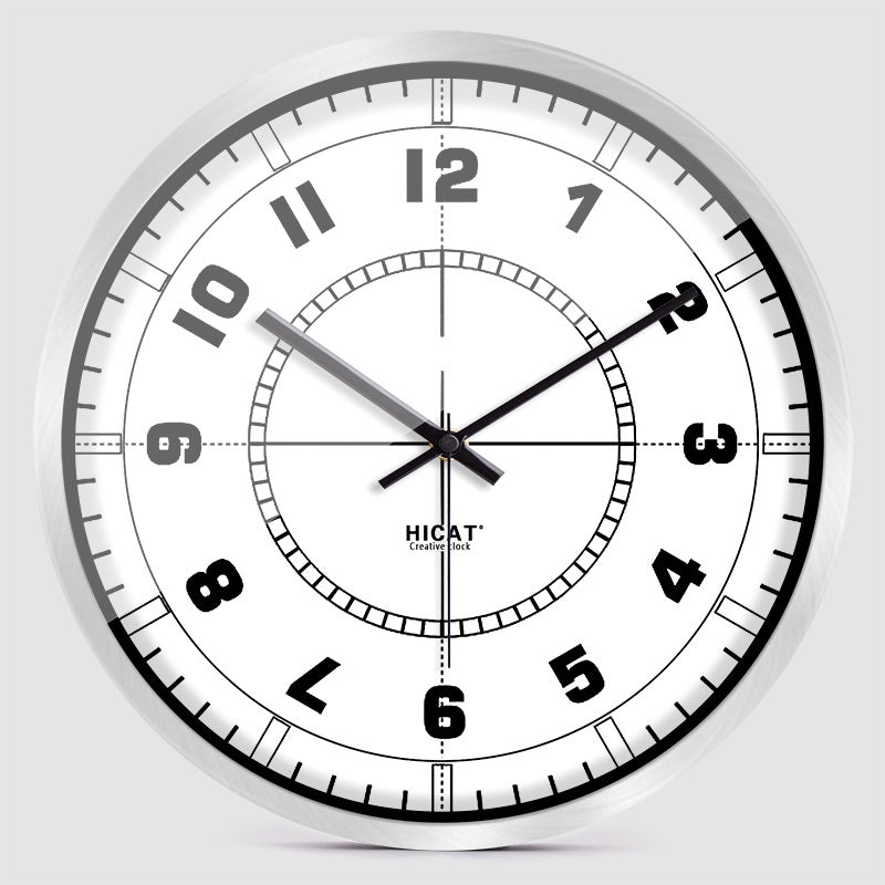 Orologio da parete Foglie tropicali verdi