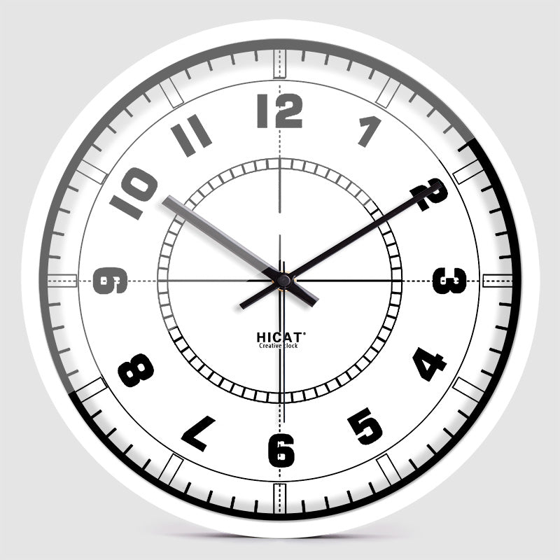 Orologio da parete Foglie tropicali verdi