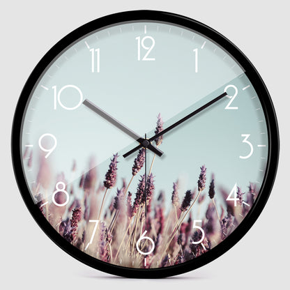 Orologio da parete Lavanda fotografica