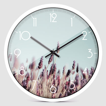 Orologio da parete Lavanda fotografica
