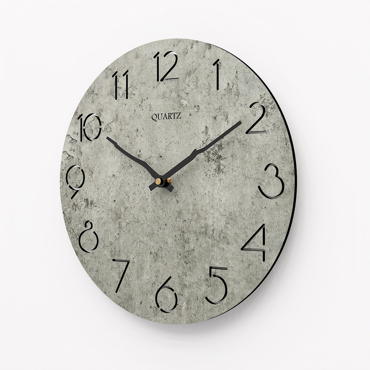 Orologio da parete Strisce colorate geometria