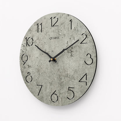 Orologio da parete Strisce colorate geometria
