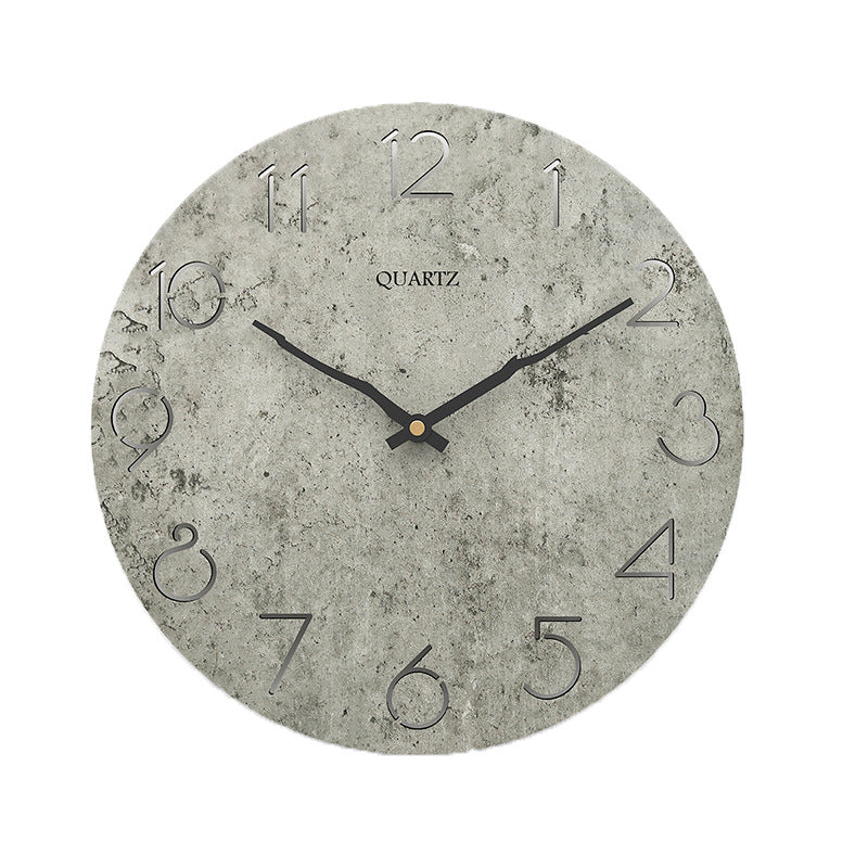 Orologio da parete Strisce colorate geometria
