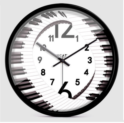 Orologio da parete Pianoforte tasti