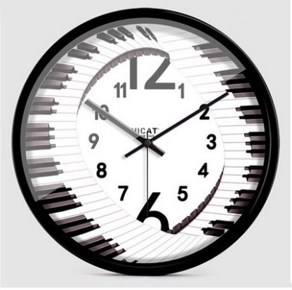 Orologio da parete Pianoforte tasti