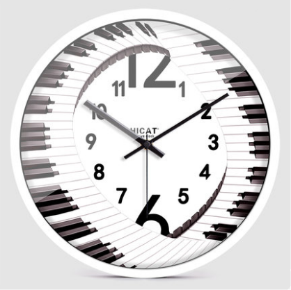 Orologio da parete Pianoforte tasti