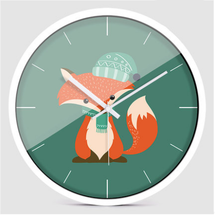 Orologio da parete Renna marrone