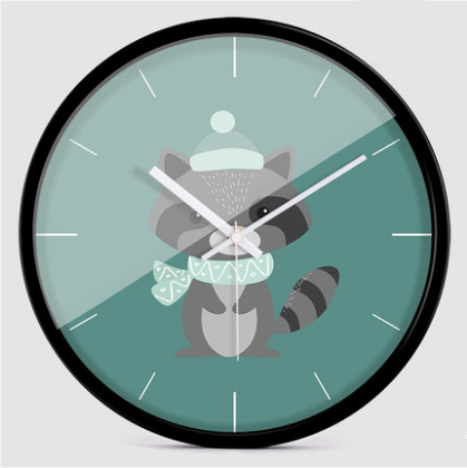 Orologio da parete Renna marrone