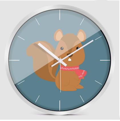 Orologio da parete Renna marrone