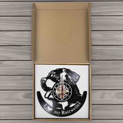 Orologio da parete Cane Rottweiler