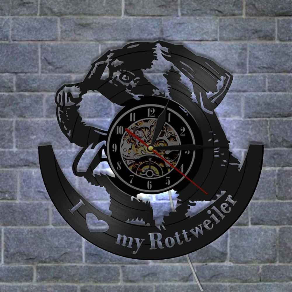Orologio da parete Cane Rottweiler