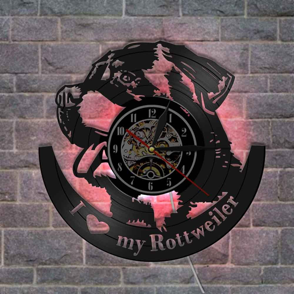 Orologio da parete Cane Rottweiler