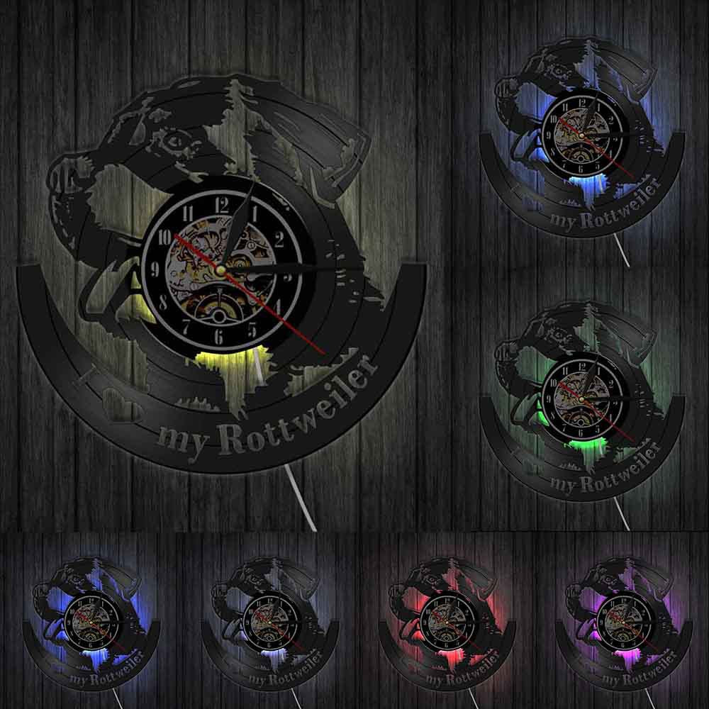 Orologio da parete Cane Rottweiler
