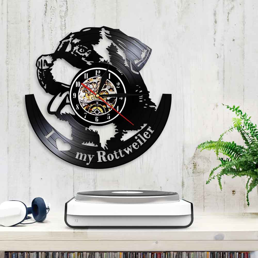 Orologio da parete Cane Rottweiler