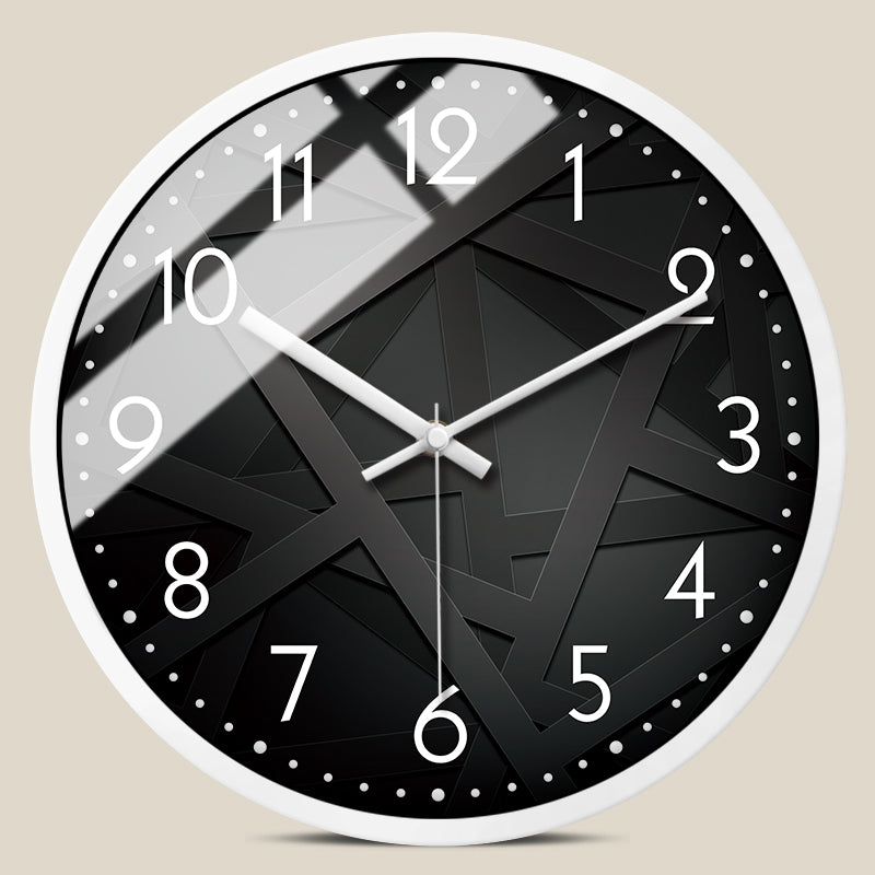Orologio da parete Triangoli neri