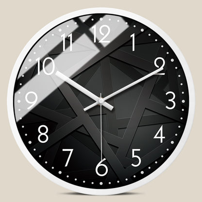 Orologio da parete Triangoli neri