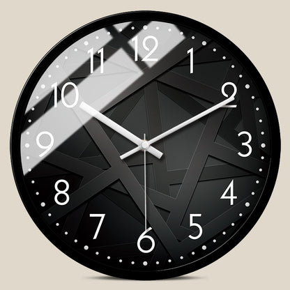 Orologio da parete Triangoli neri