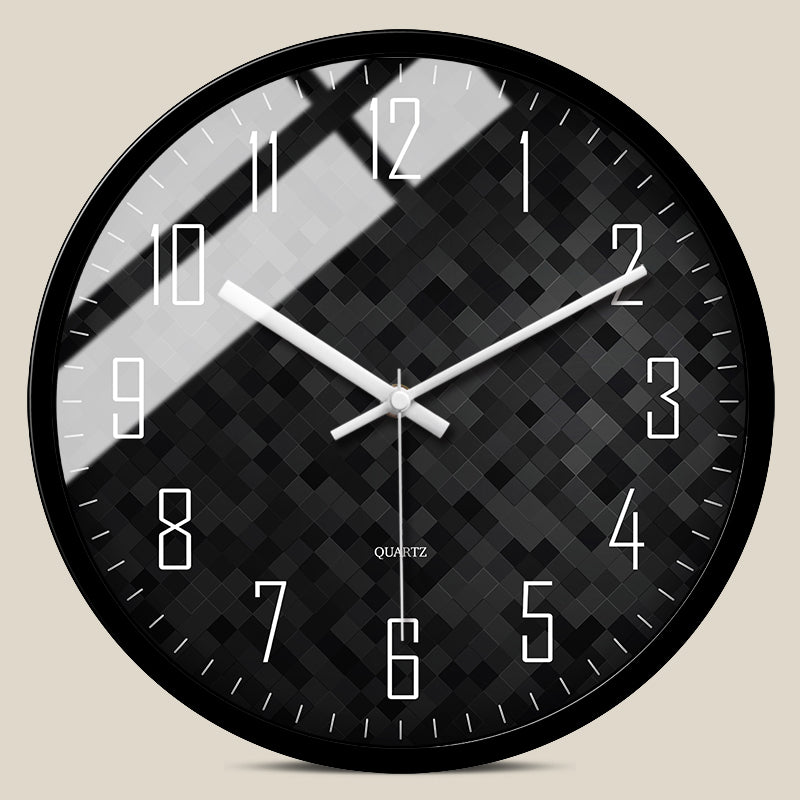 Orologio da parete Triangoli neri