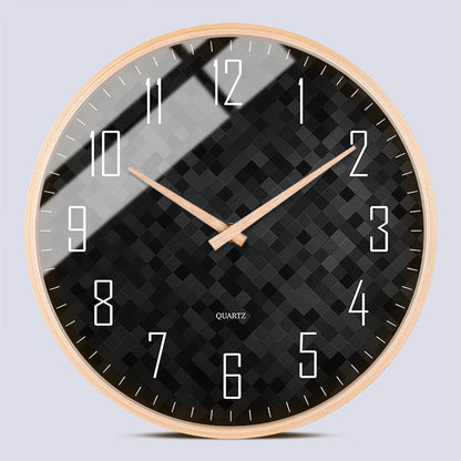 Orologio da parete Triangoli neri