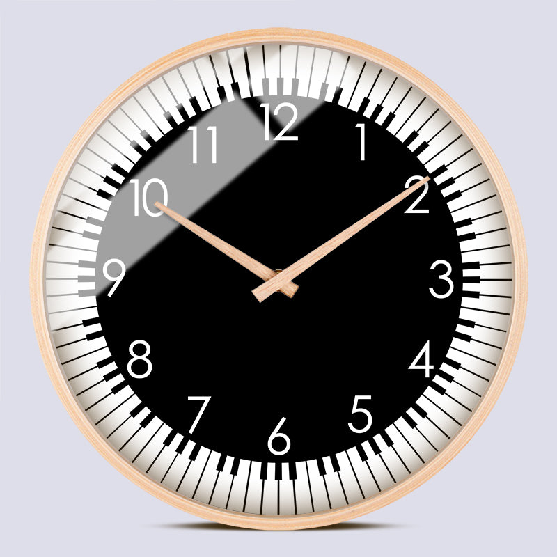 Orologio da parete Triangoli neri