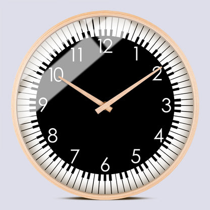 Orologio da parete Triangoli neri
