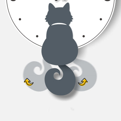 Orologio da parete Gatto pendolo
