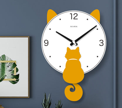 Orologio da parete Gatto pendolo