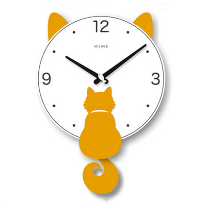 Orologio da parete Gatto pendolo