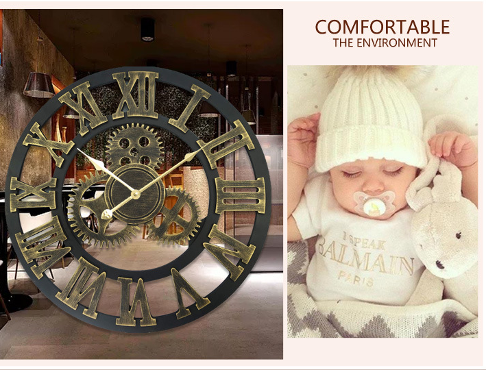 Orologio da parete Ingranaggi steampunk
