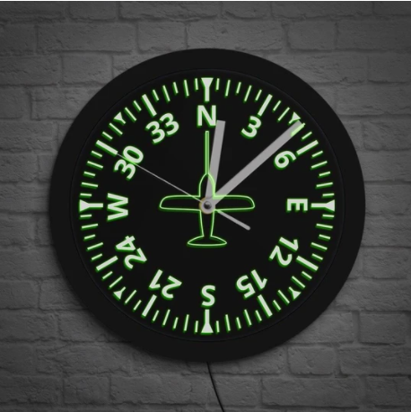 Orologio da parete Bussola