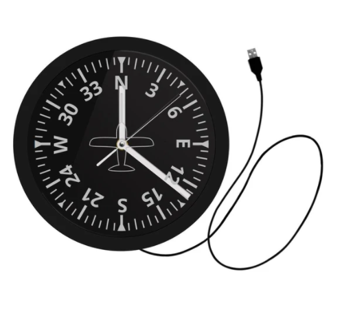 Orologio da parete Bussola