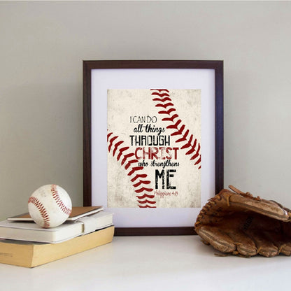 Poster Baseball Retrò
