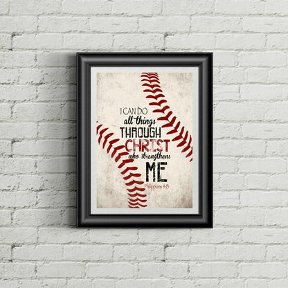 Poster Baseball Retrò