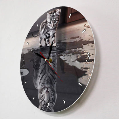 Orologio da parete Gatto tigre