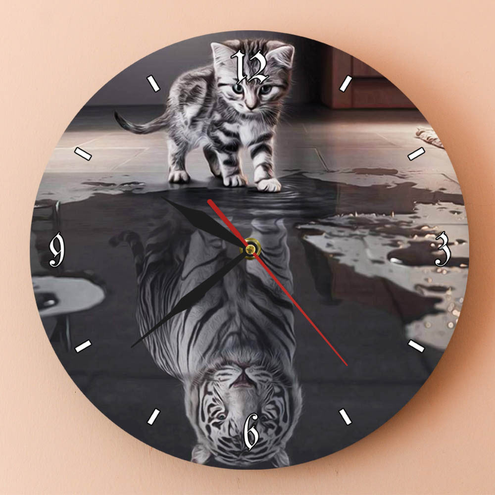 Orologio da parete Gatto tigre