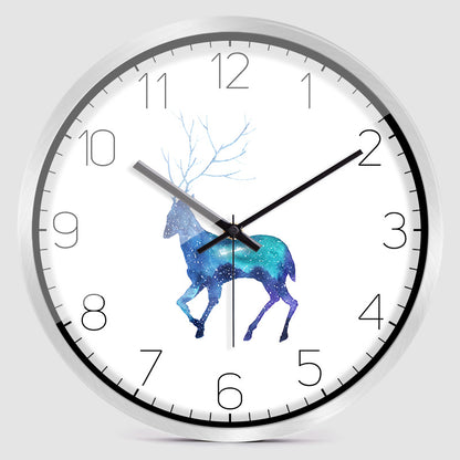 Orologio da parete Cervo paesaggio