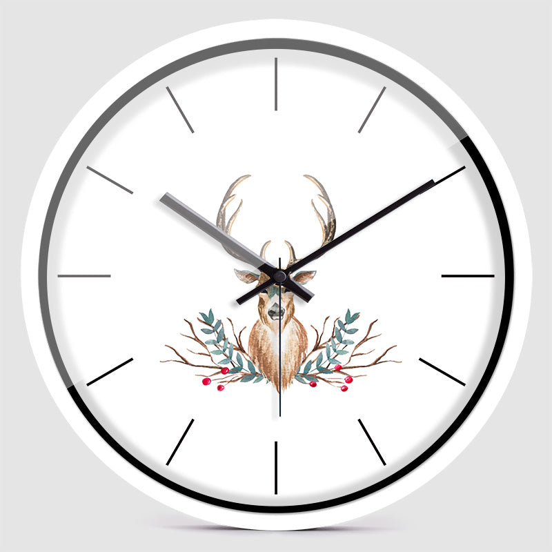 Orologio da parete Cervo paesaggio
