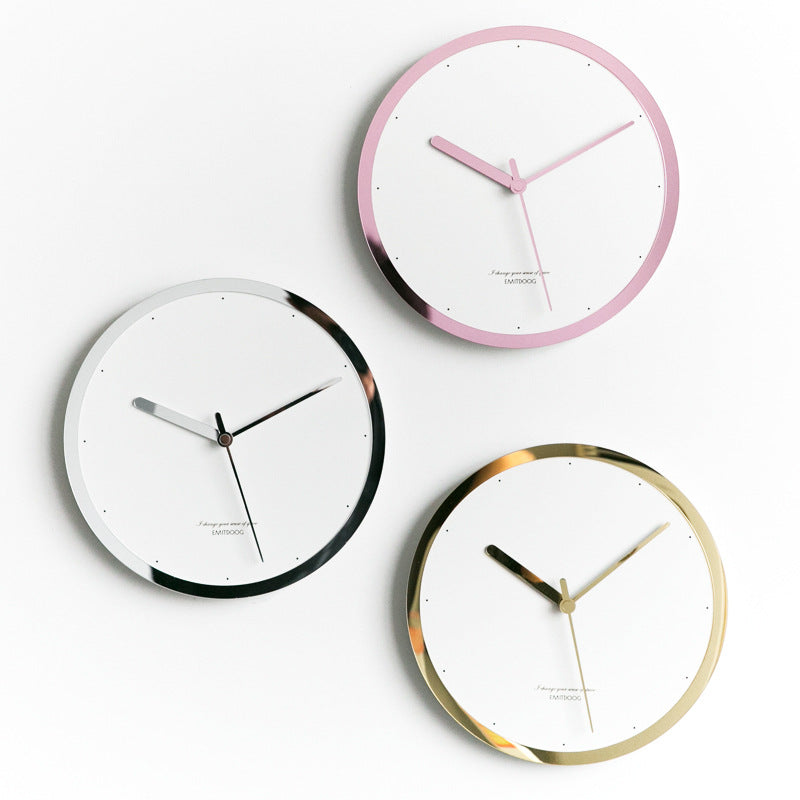 Orologio da parete Tre orologi minimal