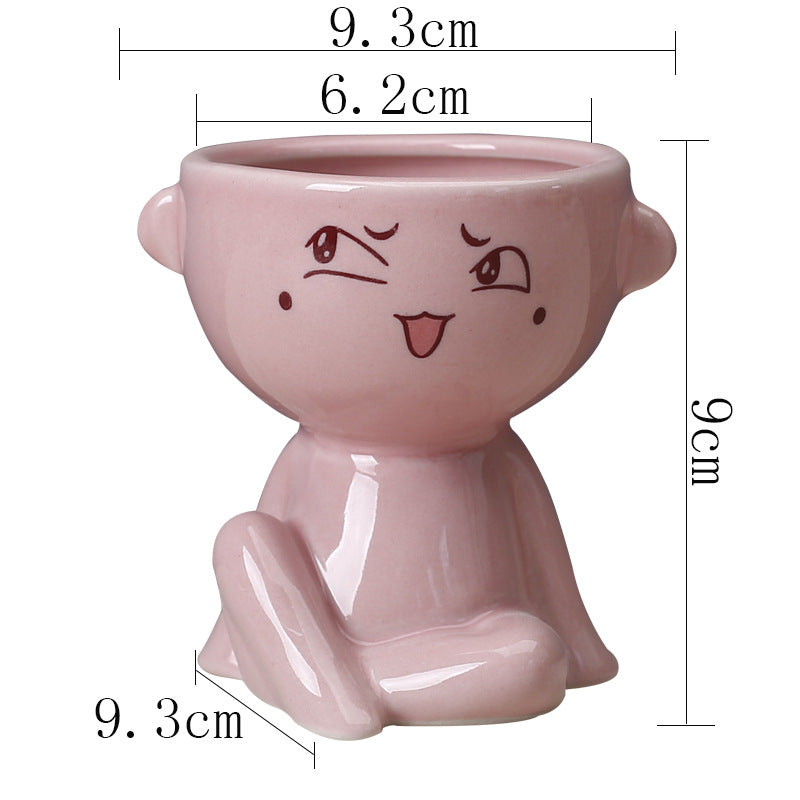 Vaso corpo piante grasse
