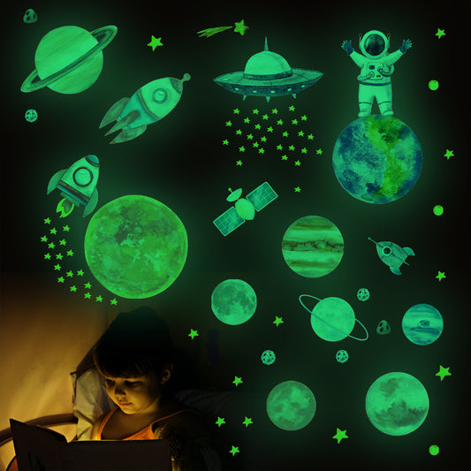 Adesivo murale Astronave cartoon